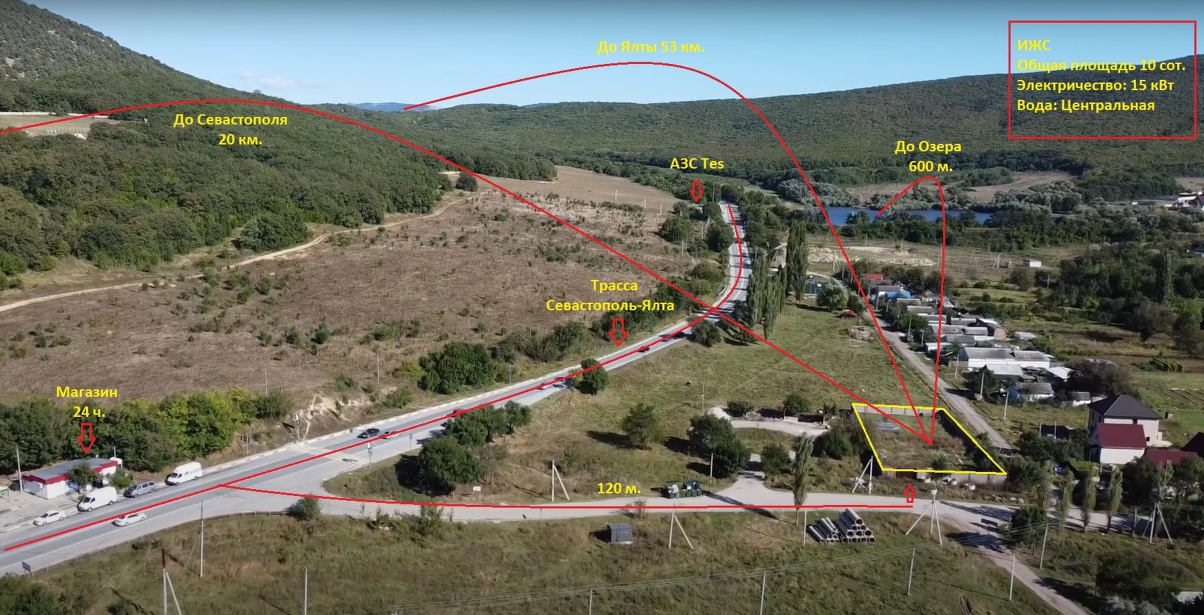 Гончарное севастополь карта